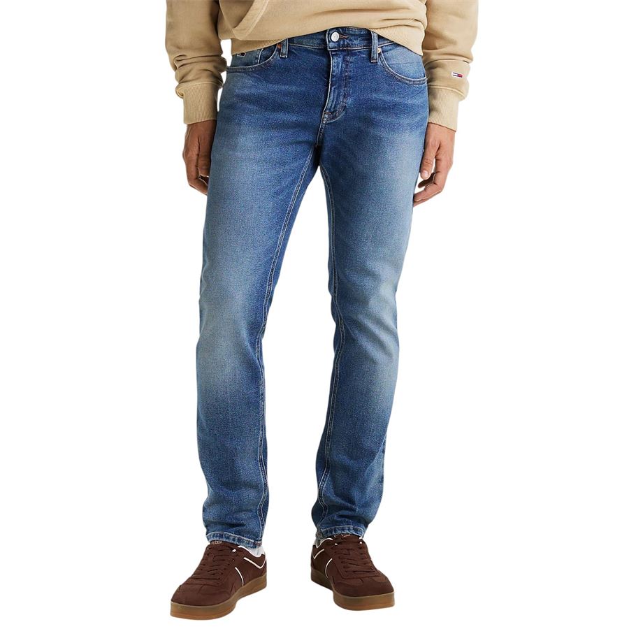 Jeans da uomo Scanton slim fit sbiaditi Tommy Jeans | DM0DM205351A5